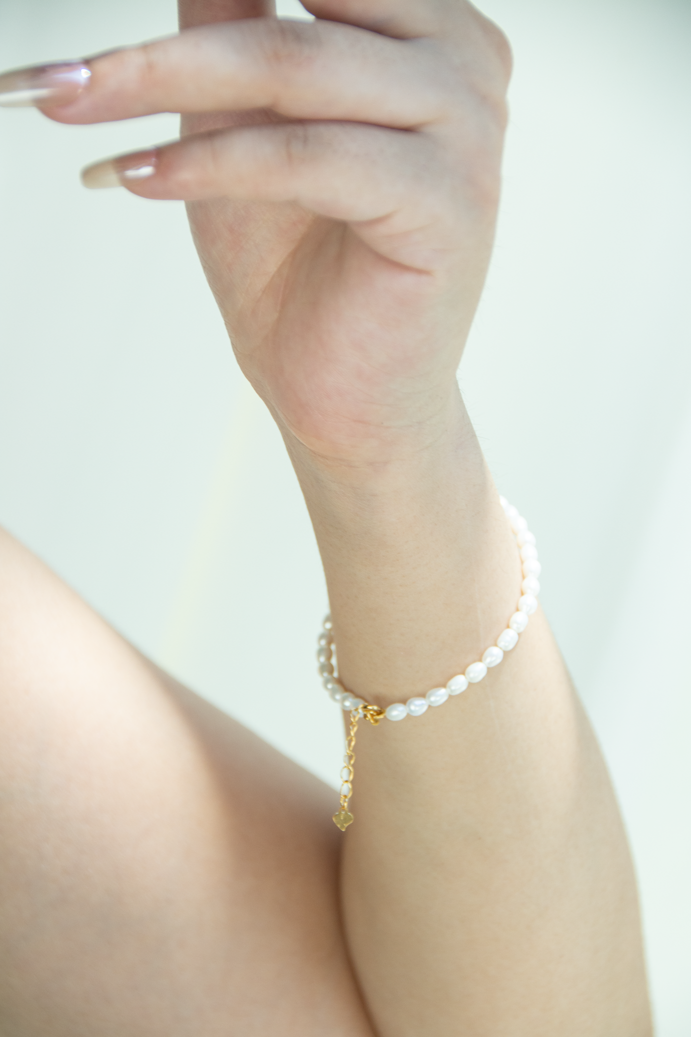 Short Poem 18K Guldpläterat Armband