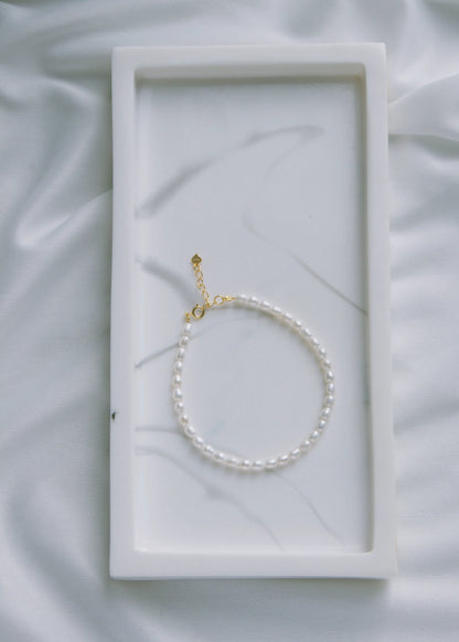 short poem 18Kgold-plated bracelet
