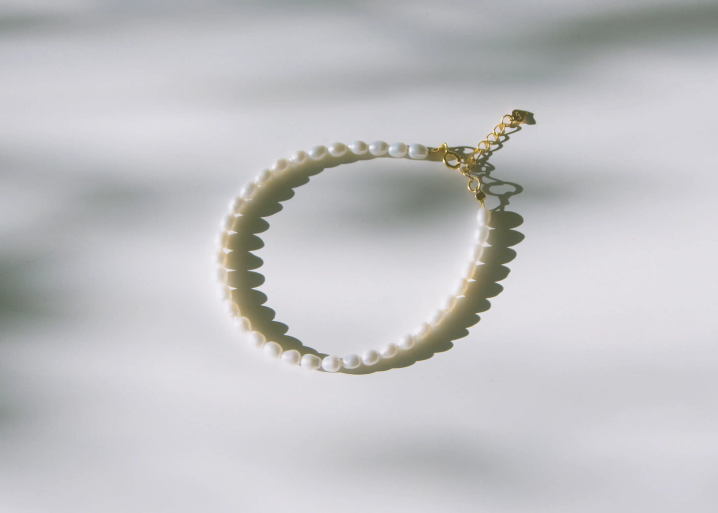 short poem 18Kgold-plated bracelet