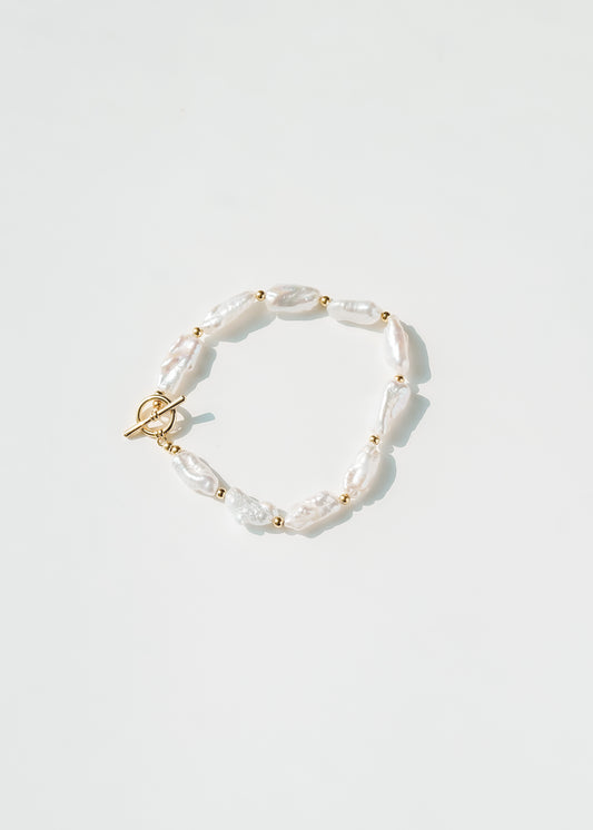 simple affection 18K guldpläterad armband