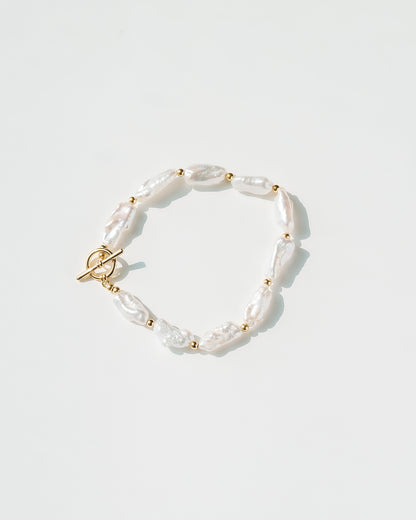 Simple Affection 18K Gold-plated Bracelet