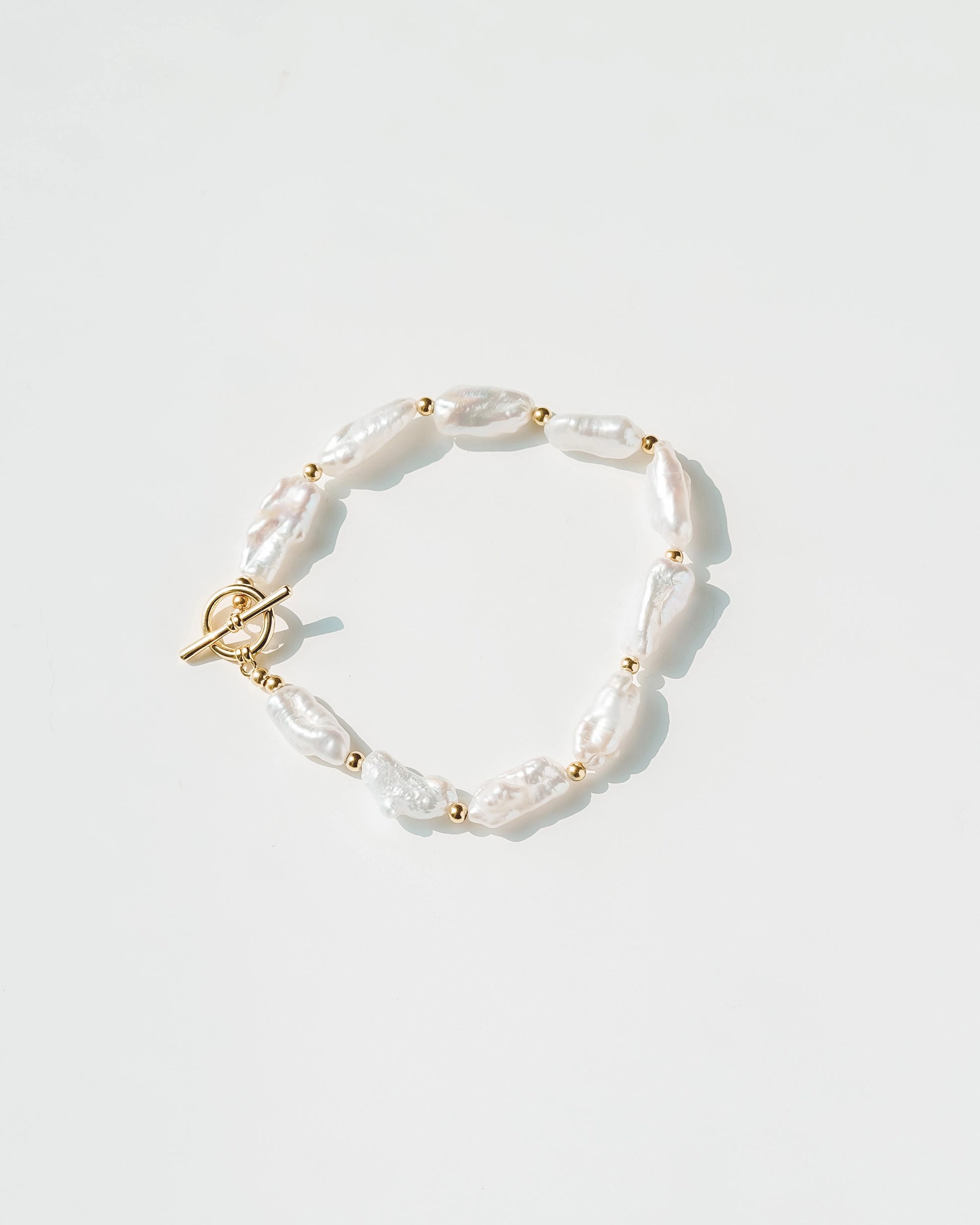 simple affection 18K guldpläterad armband