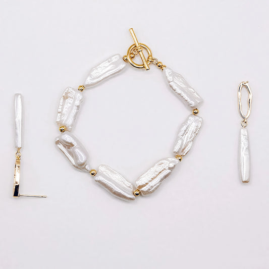 simple affection 18K guldpläterade armband