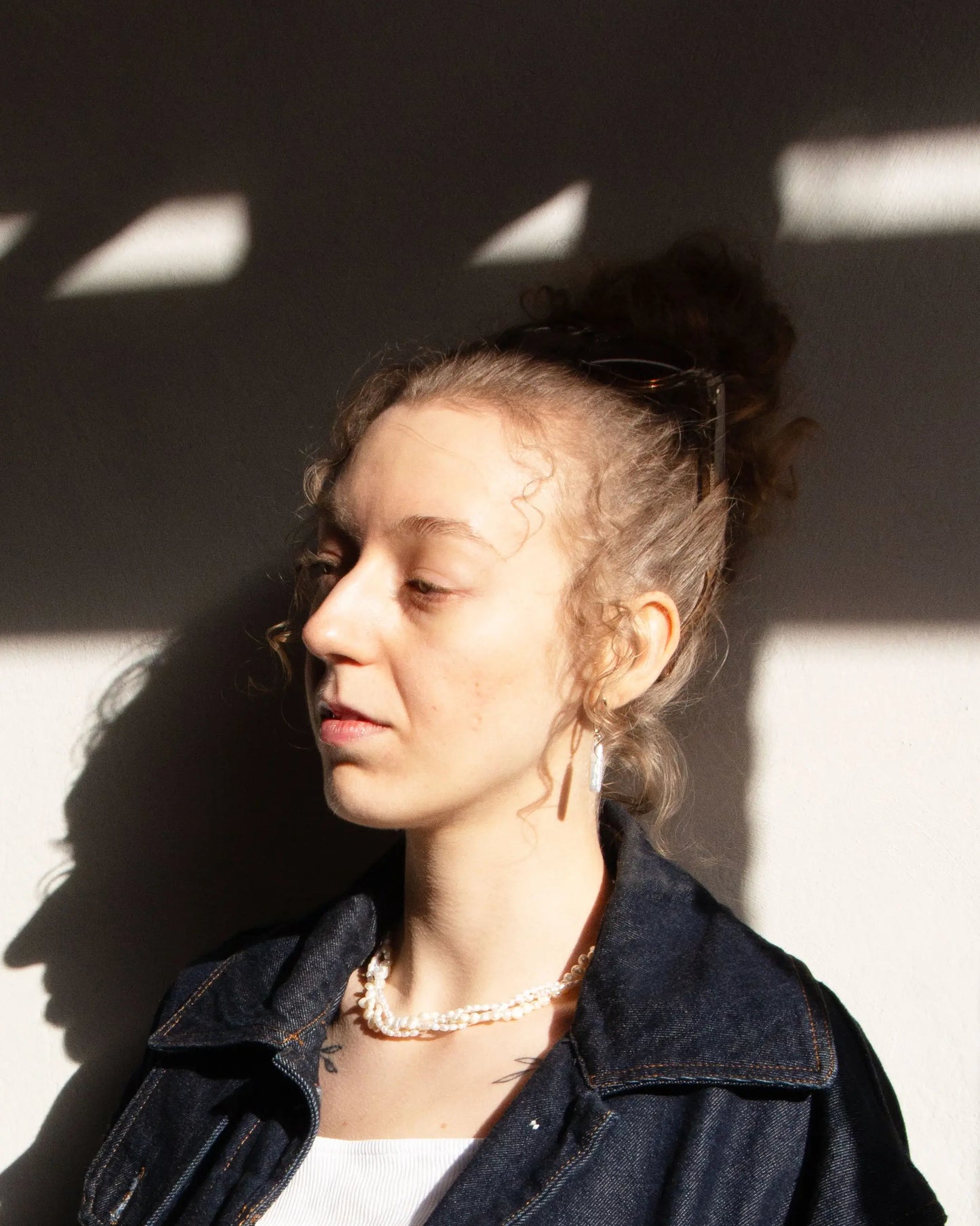 simple joy 18K goldplated earrings