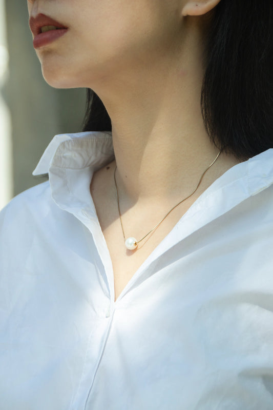 Smooth Journey 18K Guldpläterat Halsband