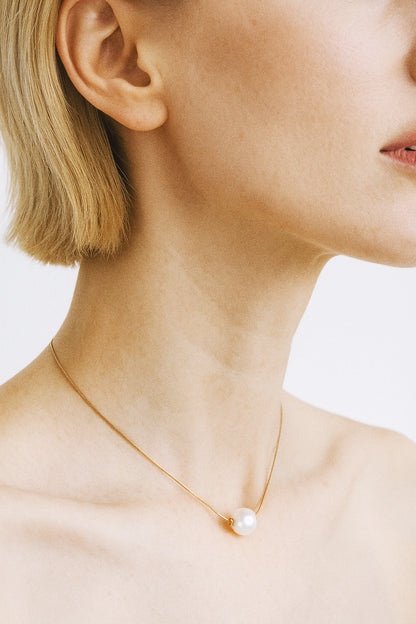 smooth journey 18K goldplated necklace