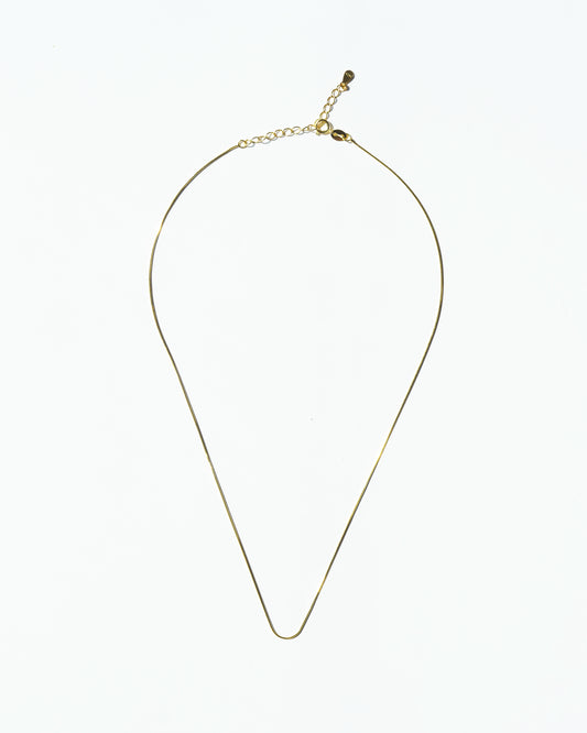 18K gold plated snake chain 